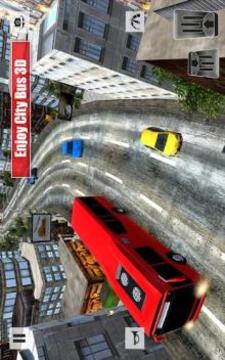City Coach Bus Parking Drive游戲截圖2
