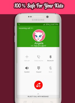 Call From Talking Angela游戲截圖5