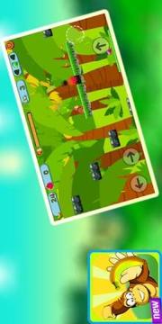 jungle 2 banana monkey run游戲截圖2