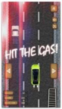 Traffic Mad Racer: Extreme Car Driving 2D游戲截圖1