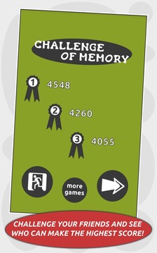 Challenge of Memory游戲截圖2
