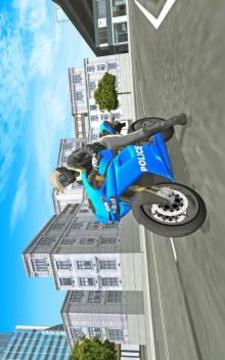 Police Bike Driver 3D : Simulator Game游戲截圖1