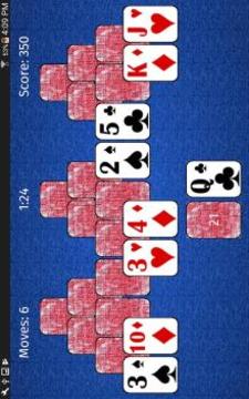 TriPeaks ++ Solitaire游戲截圖2