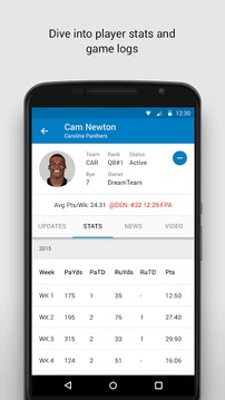 NFL Fantasy Football游戲截圖3