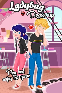 Ladybug and Cat Noir Dress up游戲截圖1