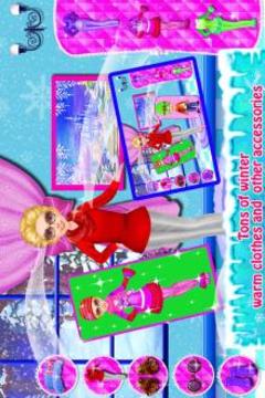 Winter Dressup And Hairdo - Snowman Salon游戲截圖3