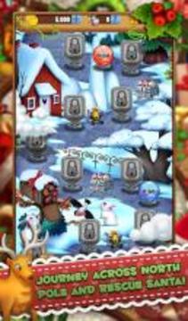 Christmas Bubble Shooter: Santa Xmas Rescue游戏截图5