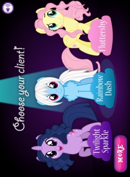 My Little Pony Hair Salon - Magic Princess游戲截圖4