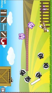 Angel Sheep vs Wolves Lite游戲截圖3