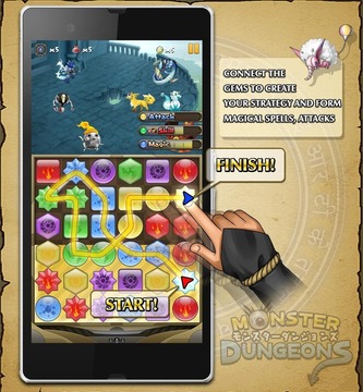 MONSTER DUNGEONS游戲截圖2