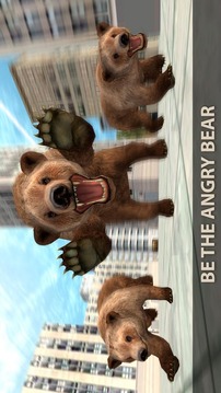 Hungry Bear City Attack Sim 3D游戲截圖1