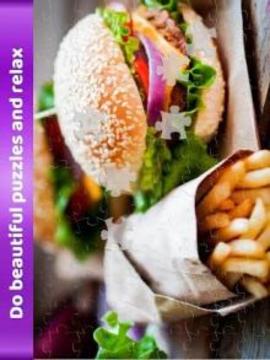 Fast Food Jigsaw Puzzles - Puzzle Games Free游戲截圖3