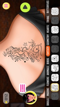 Fab Tattoo Design Studio游戲截圖4