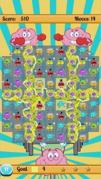 Brain Crush Sam and Cat fans游戲截圖2