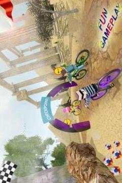 Blocky Kids BMX Cycle Racing Game游戲截圖1