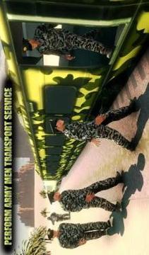 US Army Transport Oil Tanker Bullet Train Games游戲截圖4
