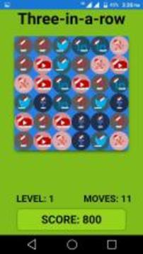 Social Santa 3 Row Puzzle游戲截圖3