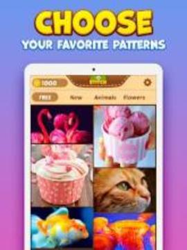Cross Stitch: Coloring Art游戲截圖4