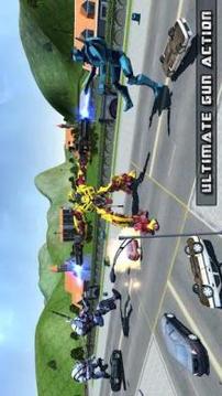 Real Air Robot Fighter jet Transformation Battle游戲截圖2