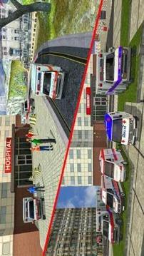 Ambulance Rescue Simulator - Ambulance Games 2018游戲截圖3