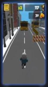Crazy city rush runner游戲截圖1