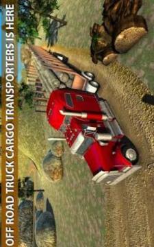 Off Road 8x8 Wheeler Cargo Truck Transporter游戲截圖4