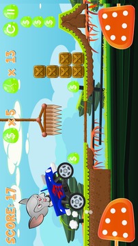 Pinky Racing And Brain Run游戲截圖2