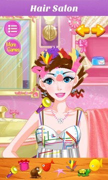 Sweet Princess Hair Salon游戲截圖5
