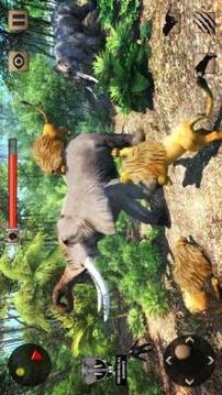 The Lion Simulator 3D: Forest Life of Lion Games游戲截圖3