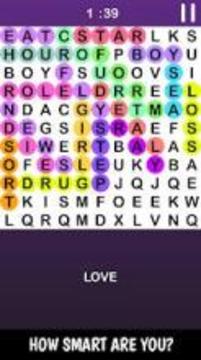 WORDS SEARCH: INFINITE CROSSWORD PUZZLE FREE GAME游戲截圖4