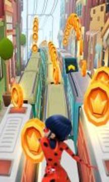 Subway Miraculous Ladybug rush游戲截圖1
