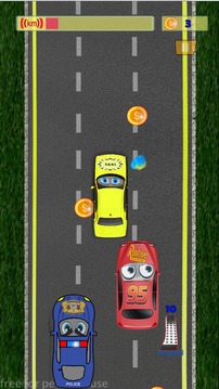 McQueen Racing Lingtning Speed Cars游戲截圖1
