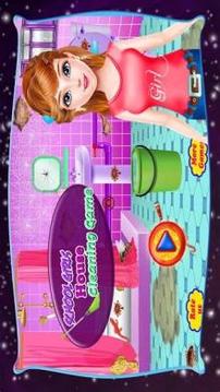 School Girls House Cleaning Games游戲截圖5