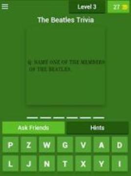 The Beatles Trivia Story Questions & Answers Quiz游戲截圖4