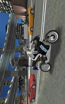 City Police MotorBike 3D Driving Simulator游戲截圖5