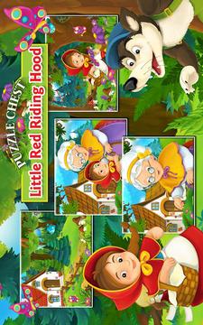 Red R. Hood Jigsaw Puzzle Game游戲截圖5