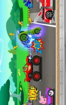 Blaze Truck Battle Monster游戲截圖2