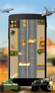 Tank Escape VS Car Racing游戲截圖4