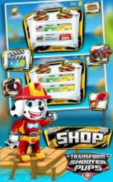 Paw Transform Shooter游戲截圖2