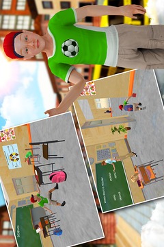 虛擬孩子幼兒園模擬器游戲截圖3