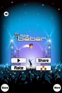 Flying Bieber - for Beliebers游戲截圖1