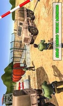 US Army Truck Driver: Real Off-Road Transport Sim游戲截圖3