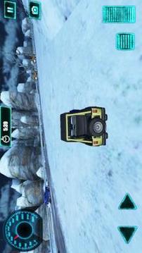Jeep Simulator 4x4 Offroad New - Snow Drive游戲截圖4
