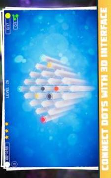 Dots Connect 3D : Dots Flow Free游戲截圖1