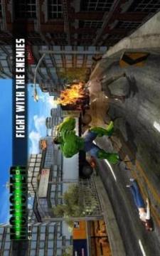 Superhero City Battle Monster Fighting游戲截圖3