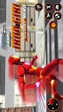 Grand Superhero Flying Iron Girl游戲截圖4