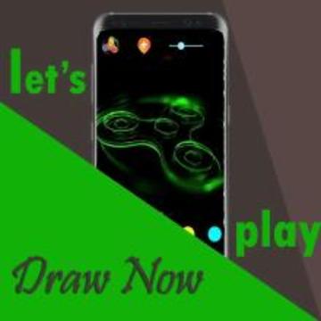 Draw My Finger Spinner 3D游戲截圖3