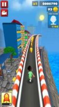 Subway Bus & Train Surf Skate Runner游戲截圖1