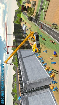 Border Security Wall Construction游戲截圖5