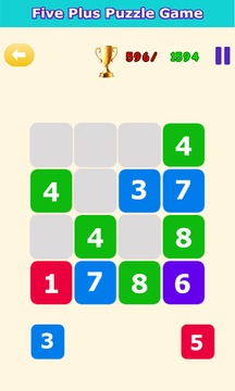 Five Plus - Puzzle Game游戲截圖4